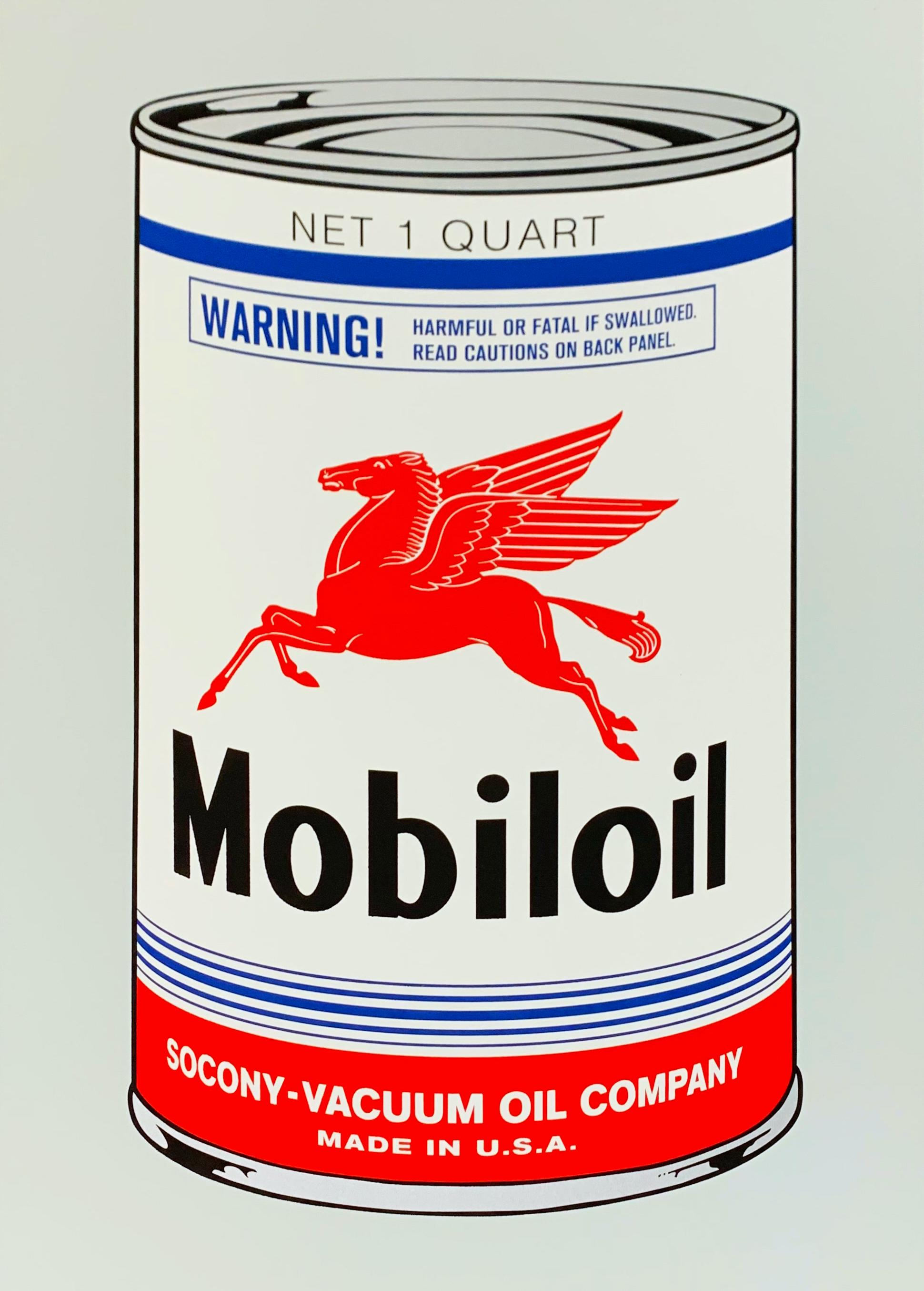 Masterpieces in Oils: Mobiloil - Contemporary Print by Heiner Meyer