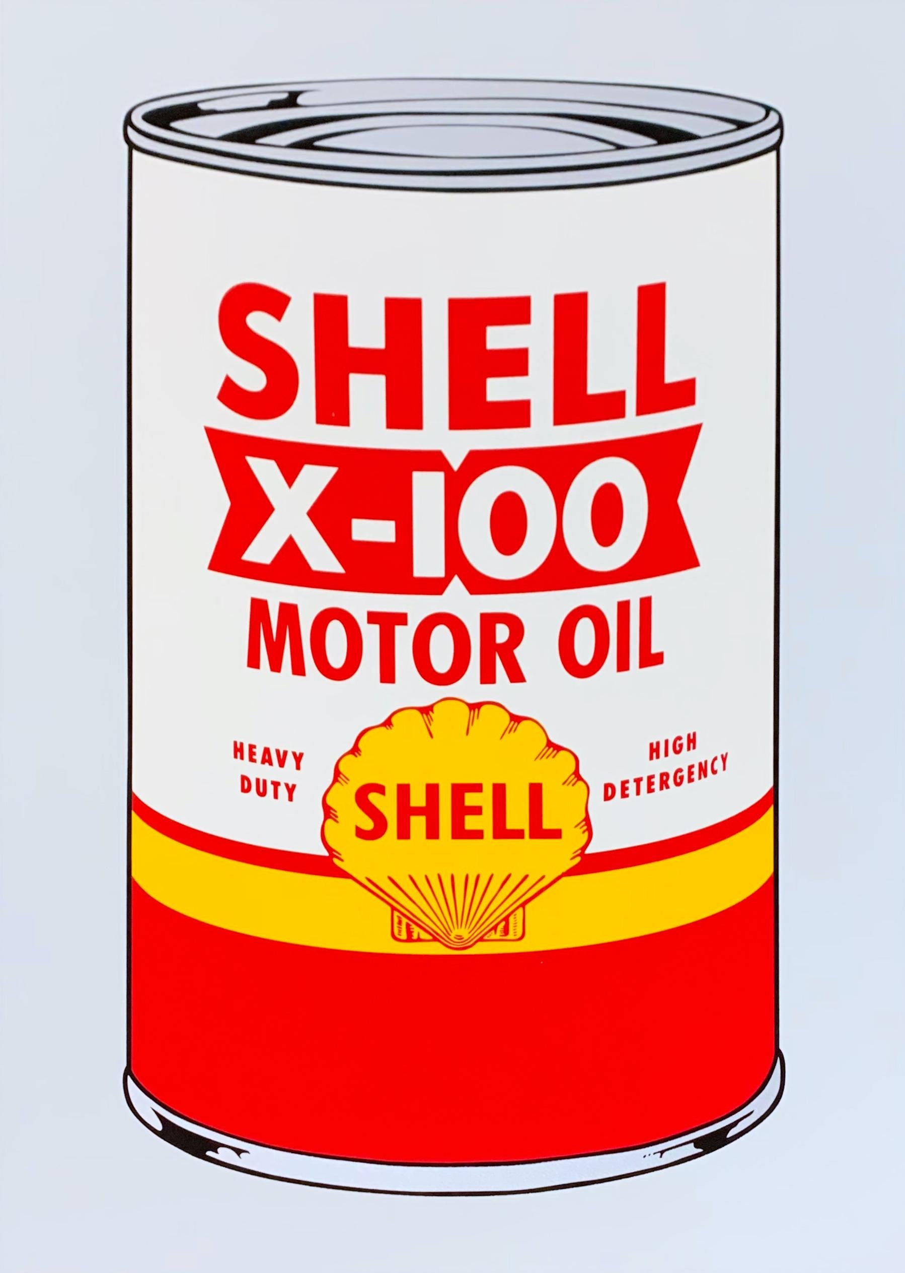 Masterpieces in Oils: Shell - Contemporary Print by Heiner Meyer
