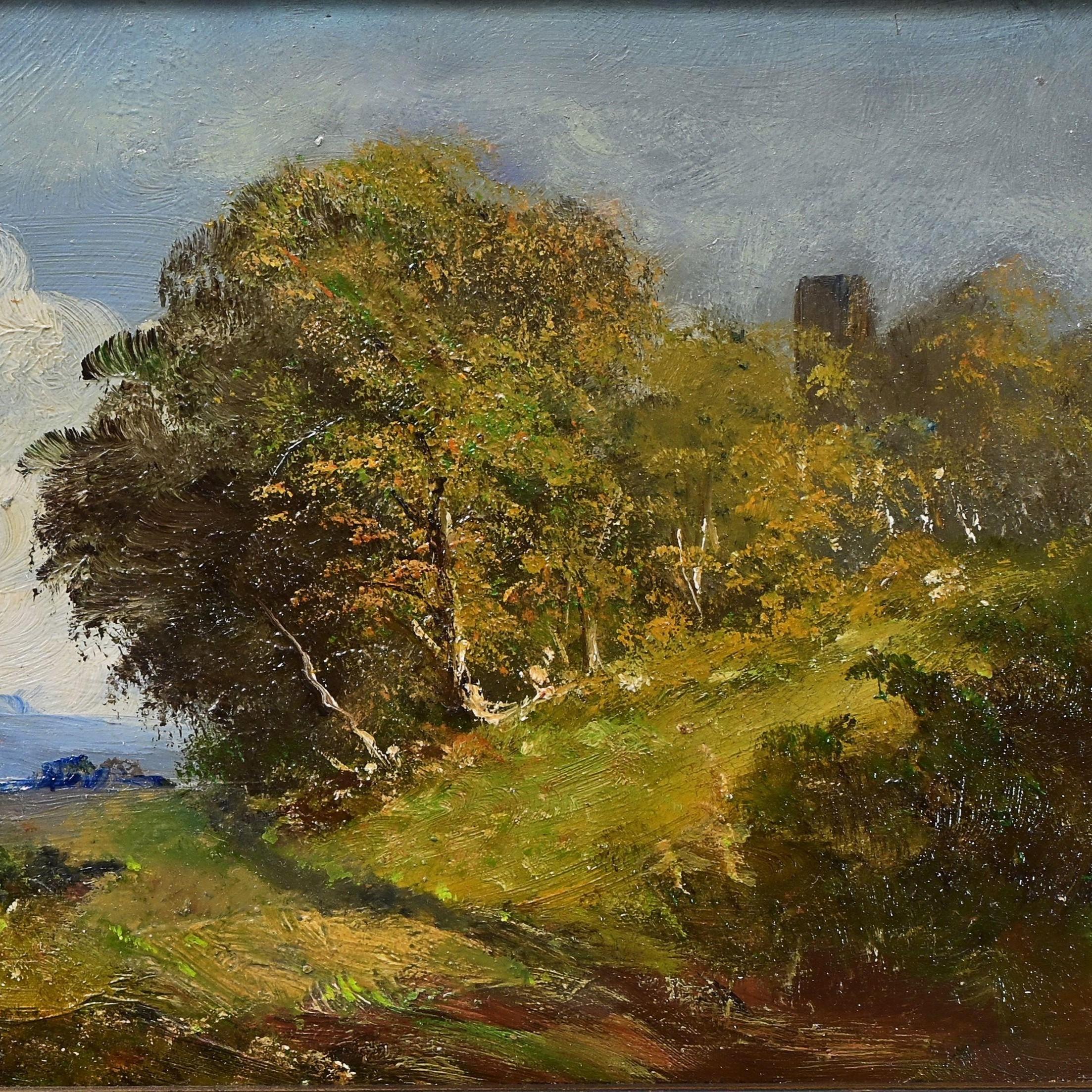 Fermiers apportant de la ferraille - Painting de Heinrich Berger
