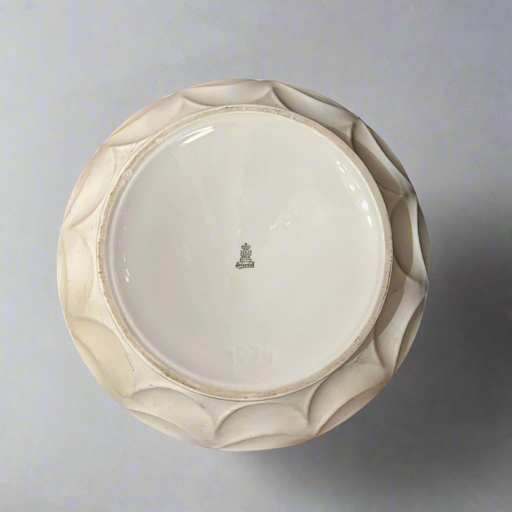 Tedesco Vaso in porcellana di bisquit Heinrich Germania 1960 in vendita