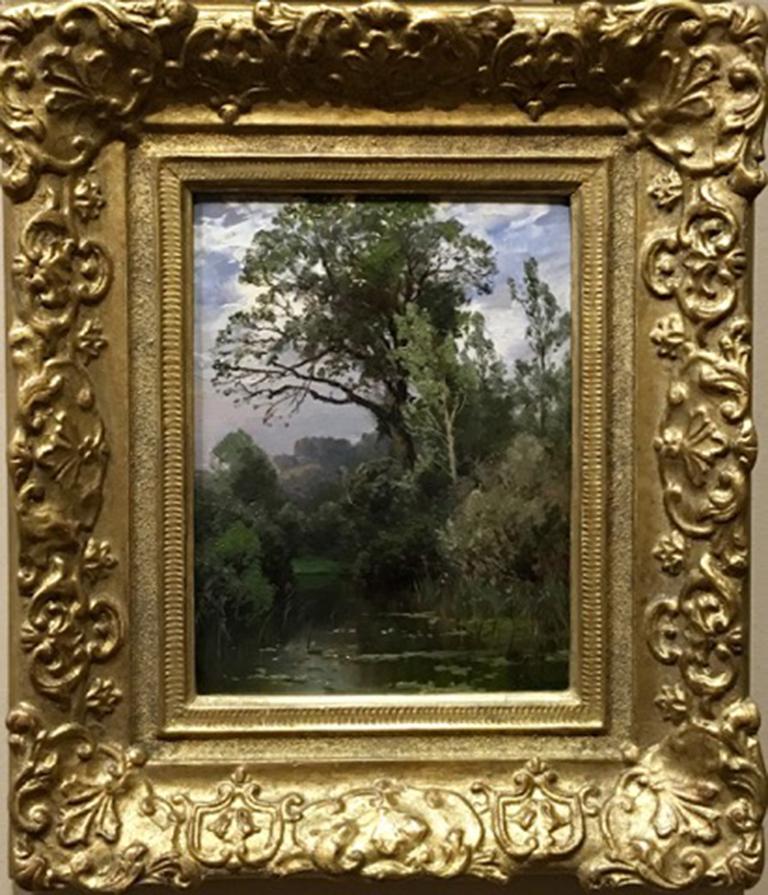 Die vier Jahreszeiten (Braun), Landscape Painting, von Heinrich Böhmer