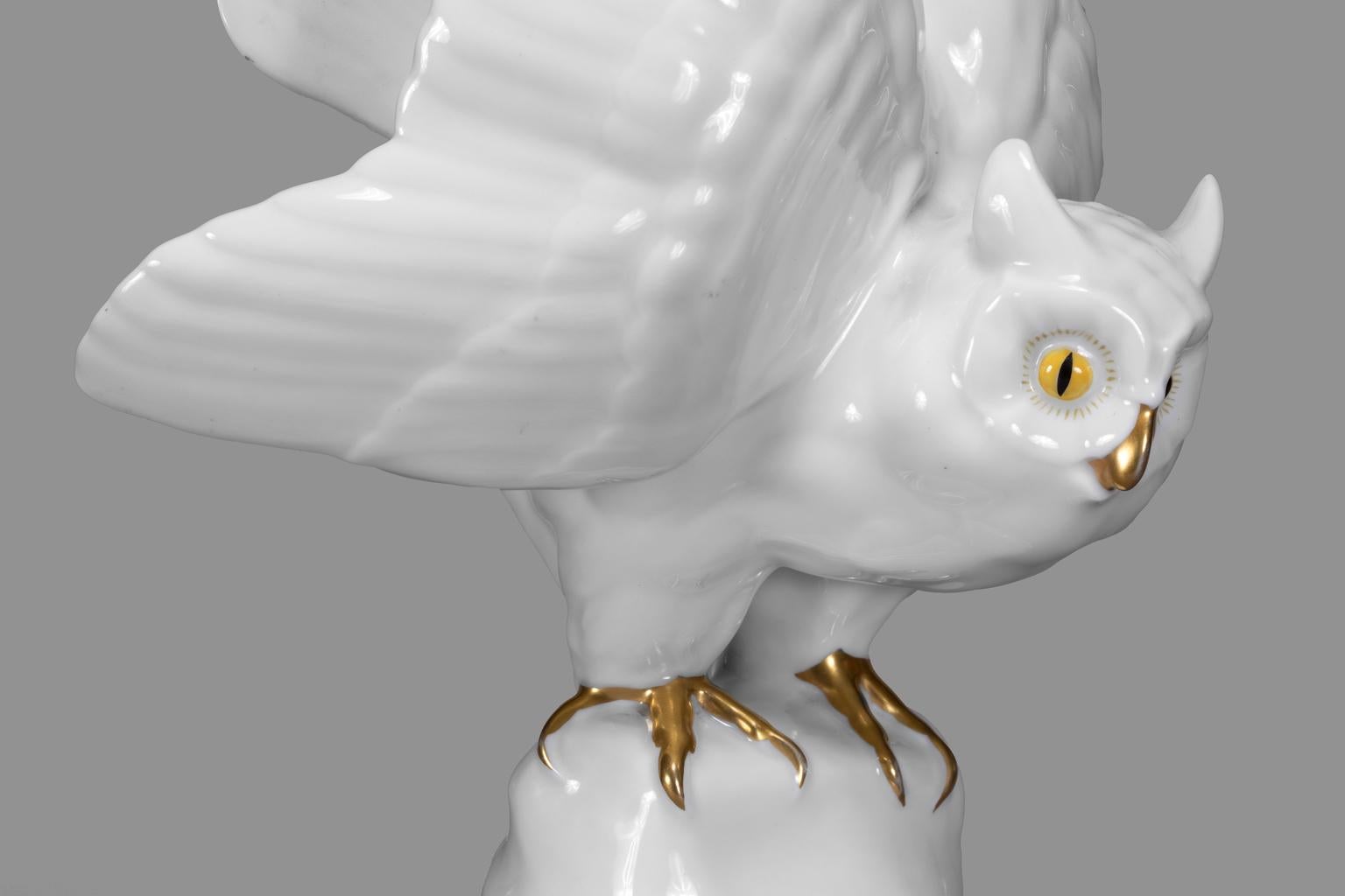 Heinrich & Co. Porzellan  Figure „EAGLE OWL“ „EAGLE OWL“   im Angebot 3