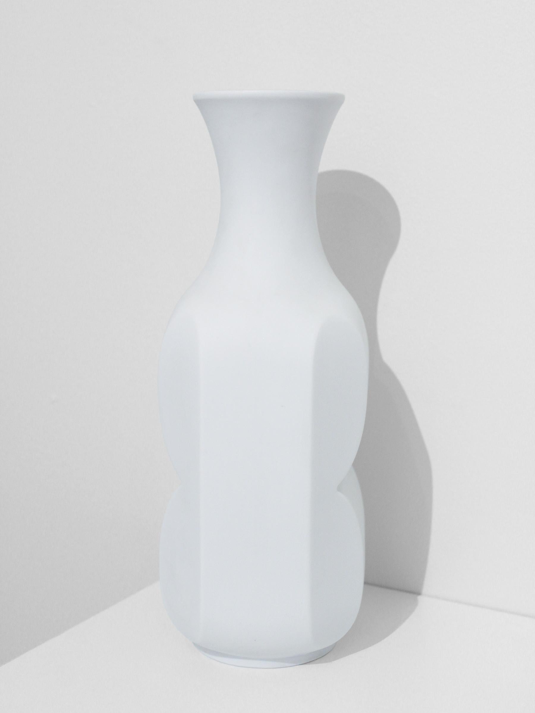 Modern Heinrich Fuchs for Hutschenreuther Archais Bisque OP Art Vase For Sale