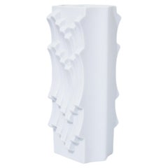 Heinrich Fuchs for Hutschenreuther Archais Bisque OP Art Vase
