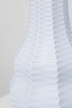 Heinrich Fuchs for Hutschenreuther Vintage Archais Bisque OP Art Vase