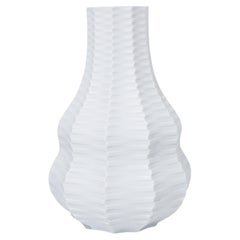 Heinrich Fuchs for Hutschenreuther Vintage Archais Bisque OP Art Vase