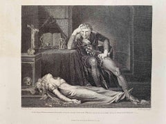 Iron Arm, Musing over the body of Meduna	- Etching after Heinrich Fuseli - 1791