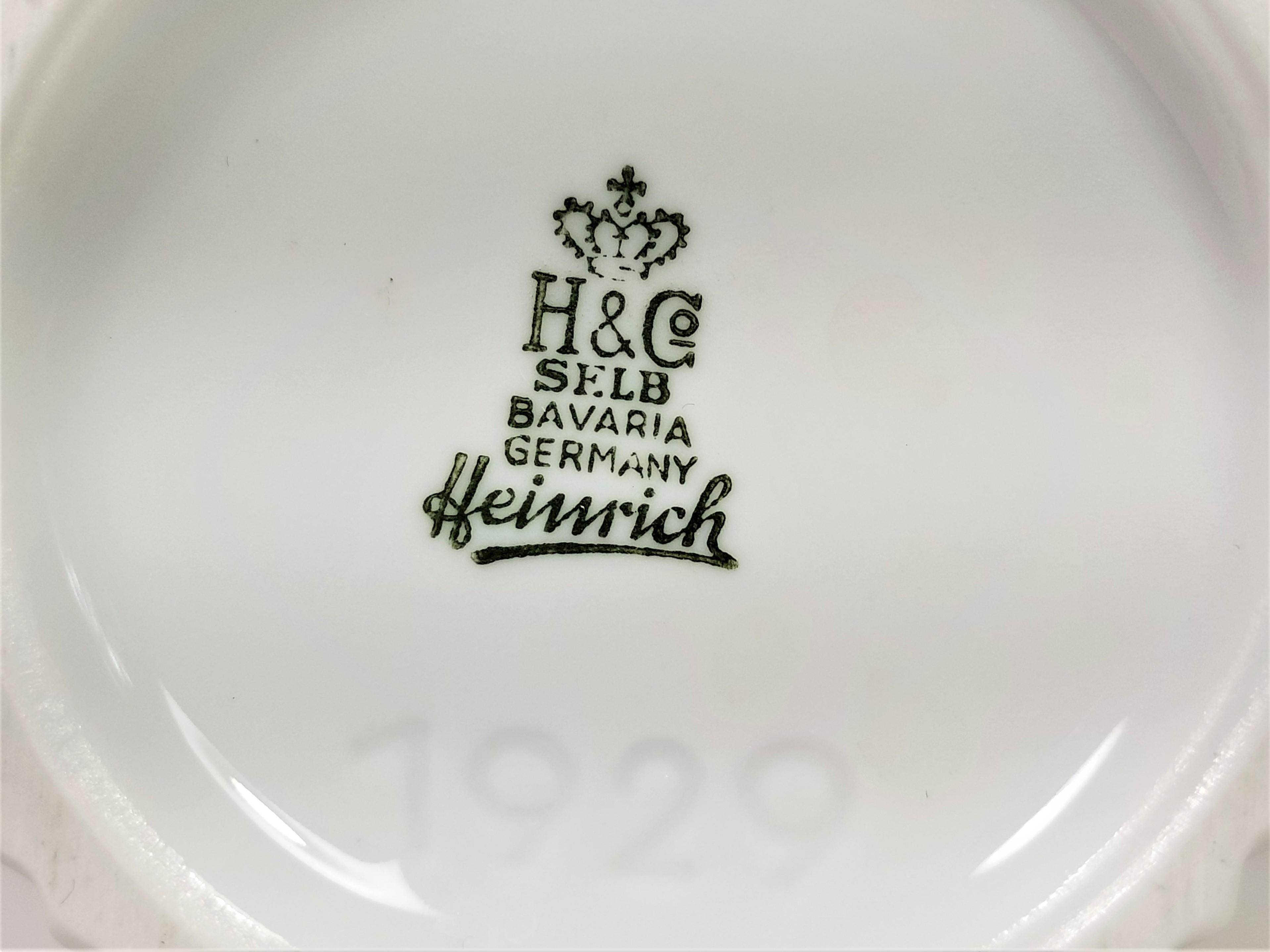 Vase White Porcelain Heinrich, H&Co Selb Bavaria, Germany  6
