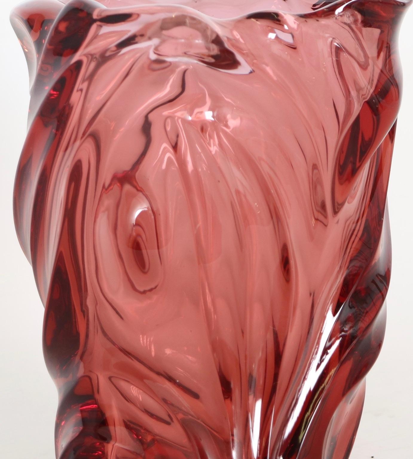 Heinrich Hussmann for Moser Czech Crystal Vase 1