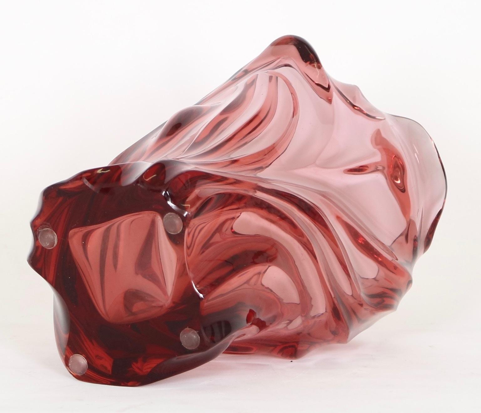 Heinrich Hussmann for Moser Czech Crystal Vase 2