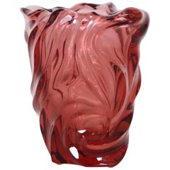 Heinrich Hussmann for Moser Czech Crystal Vase