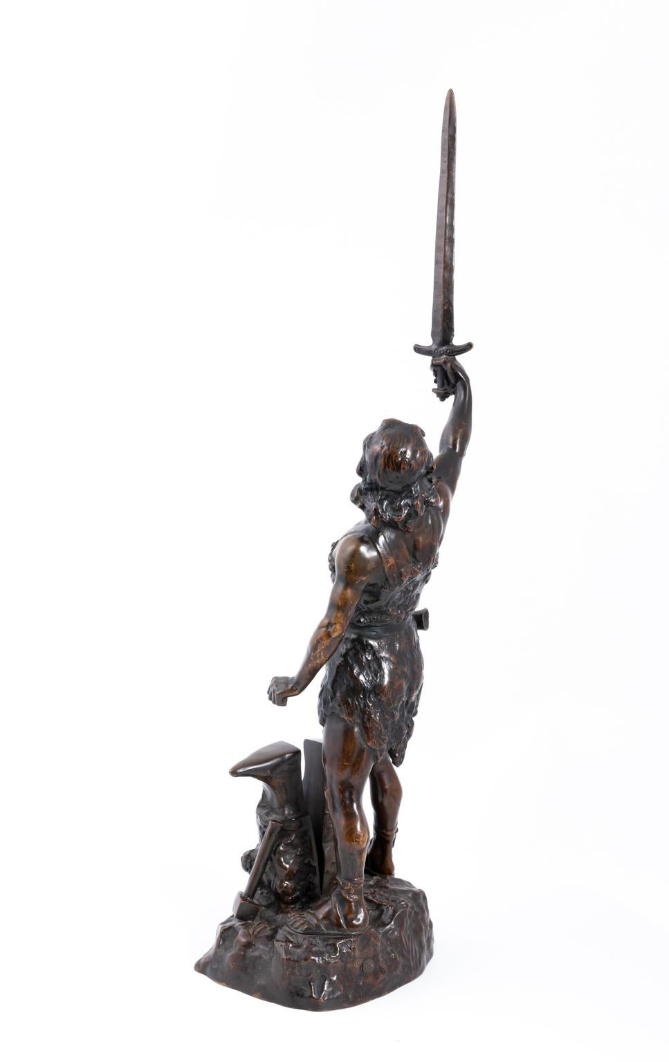 Heinrich Kirchner Vintage-Bronze „