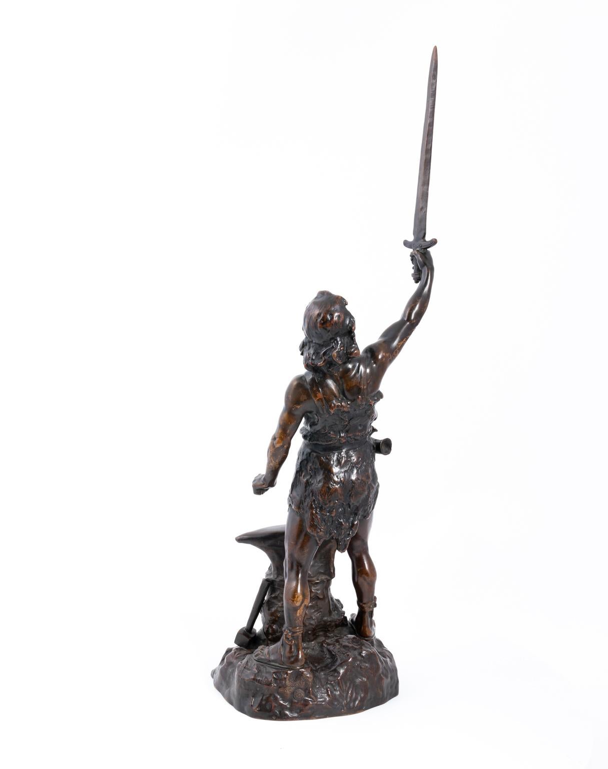 Heinrich Kirchner Vintage-Bronze „