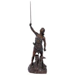 Heinrich Kirchner Vintage-Bronze „"Seigfried“