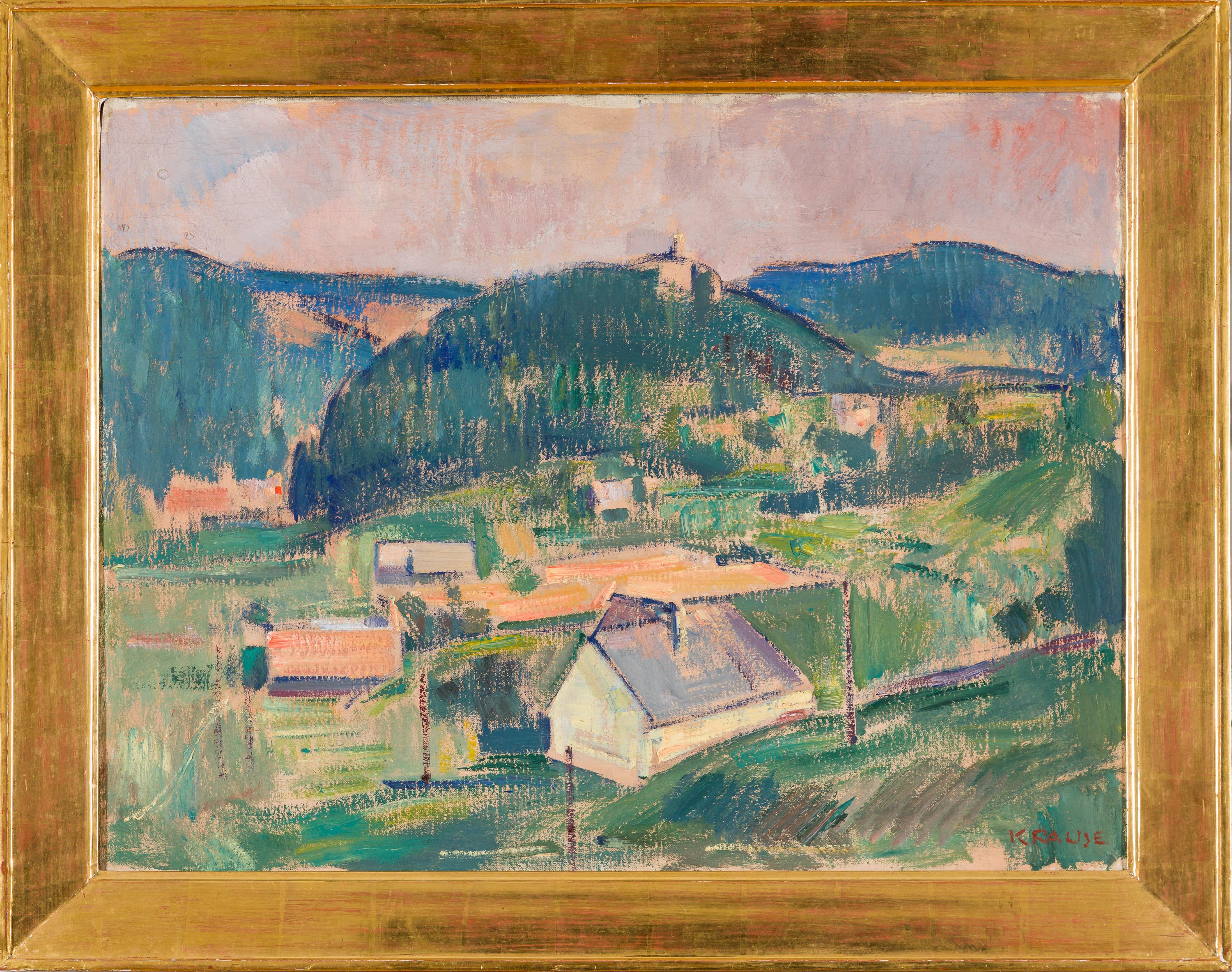 Rapottenstein – Painting von Heinrich Krause