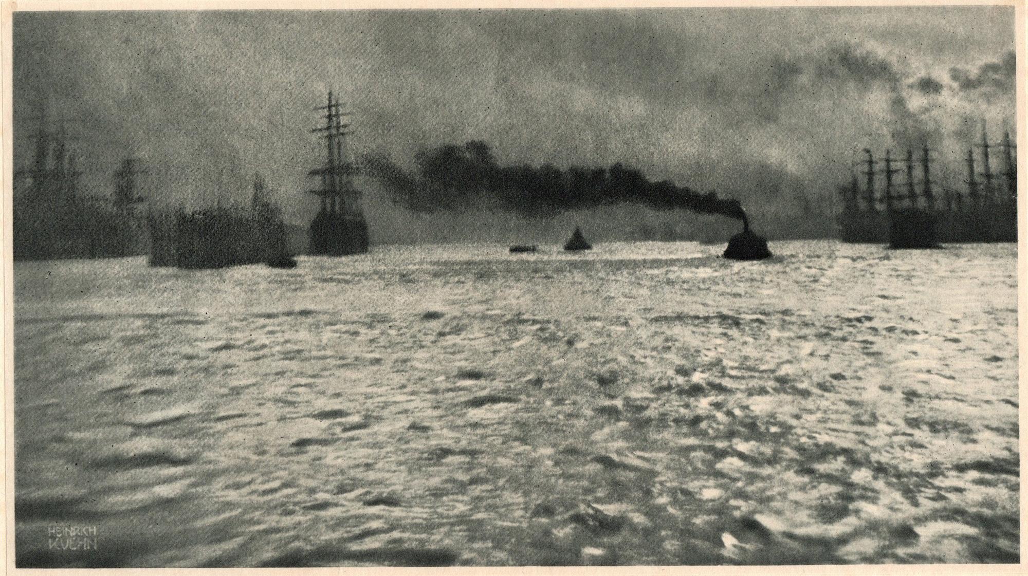 Harbour of Hamburg; From the journal Camera Work