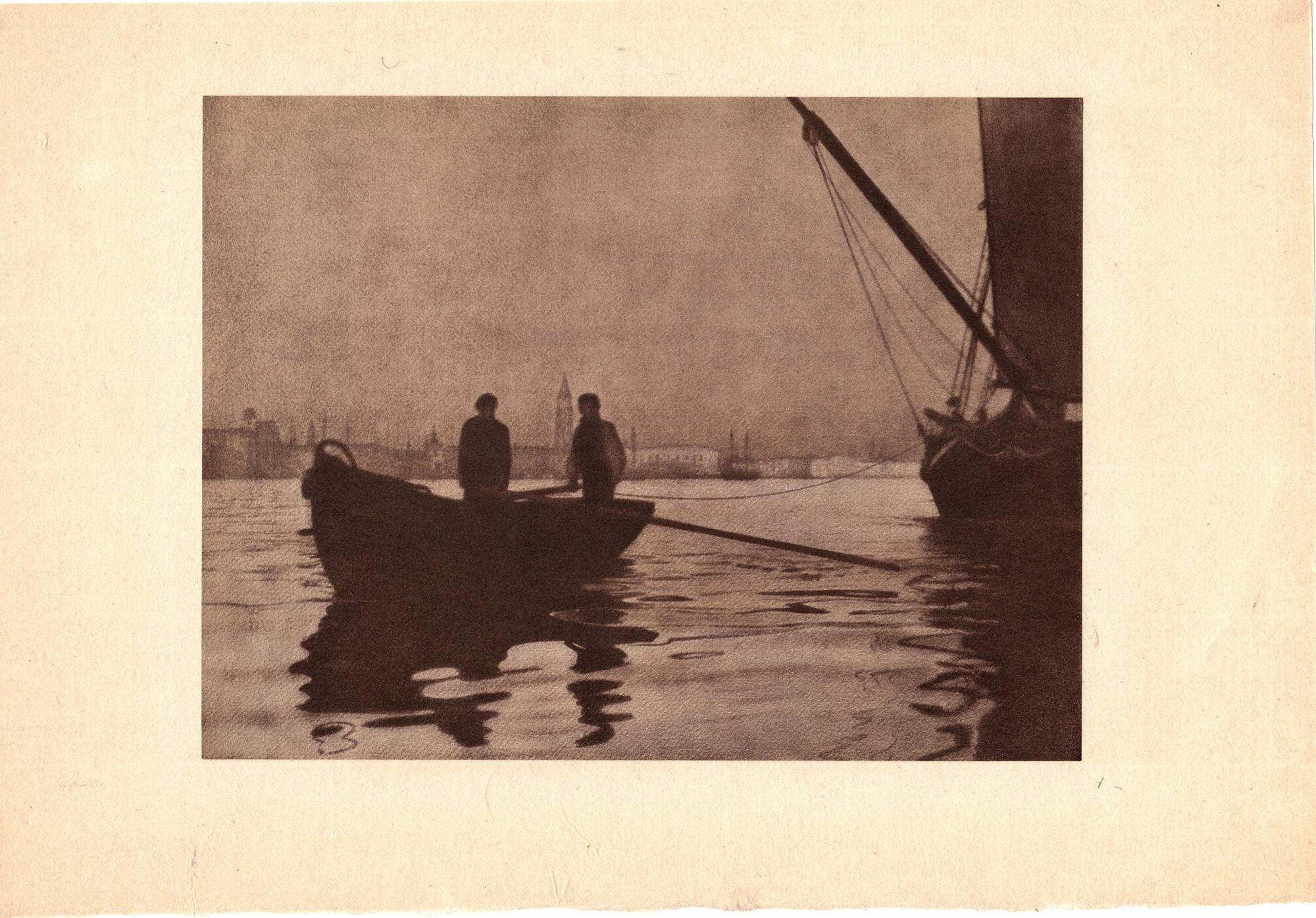 Venice; From the journal Camera Work - Photograph by Heinrich Kuhn