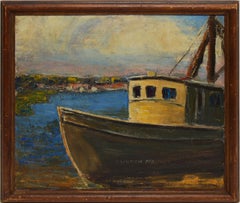 View of a Florida Shrimp Boat by Heinrich Pfeiffer