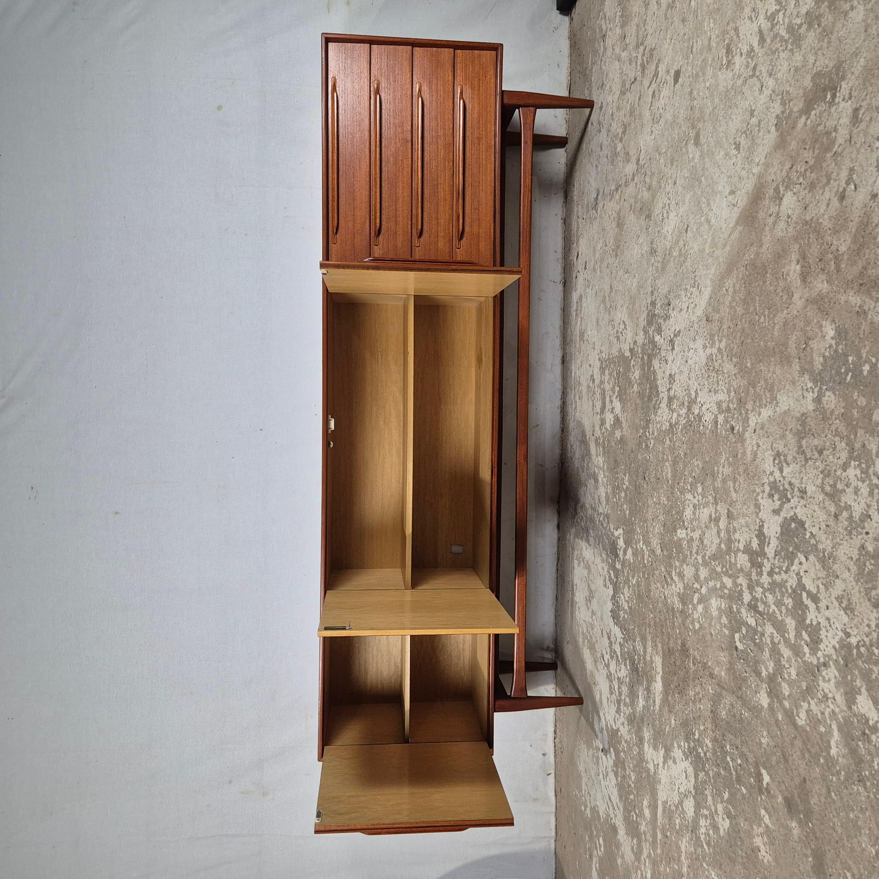 Heinrich Riestenpatt Aparador vintage de diseño alemán años 60 siglo XX