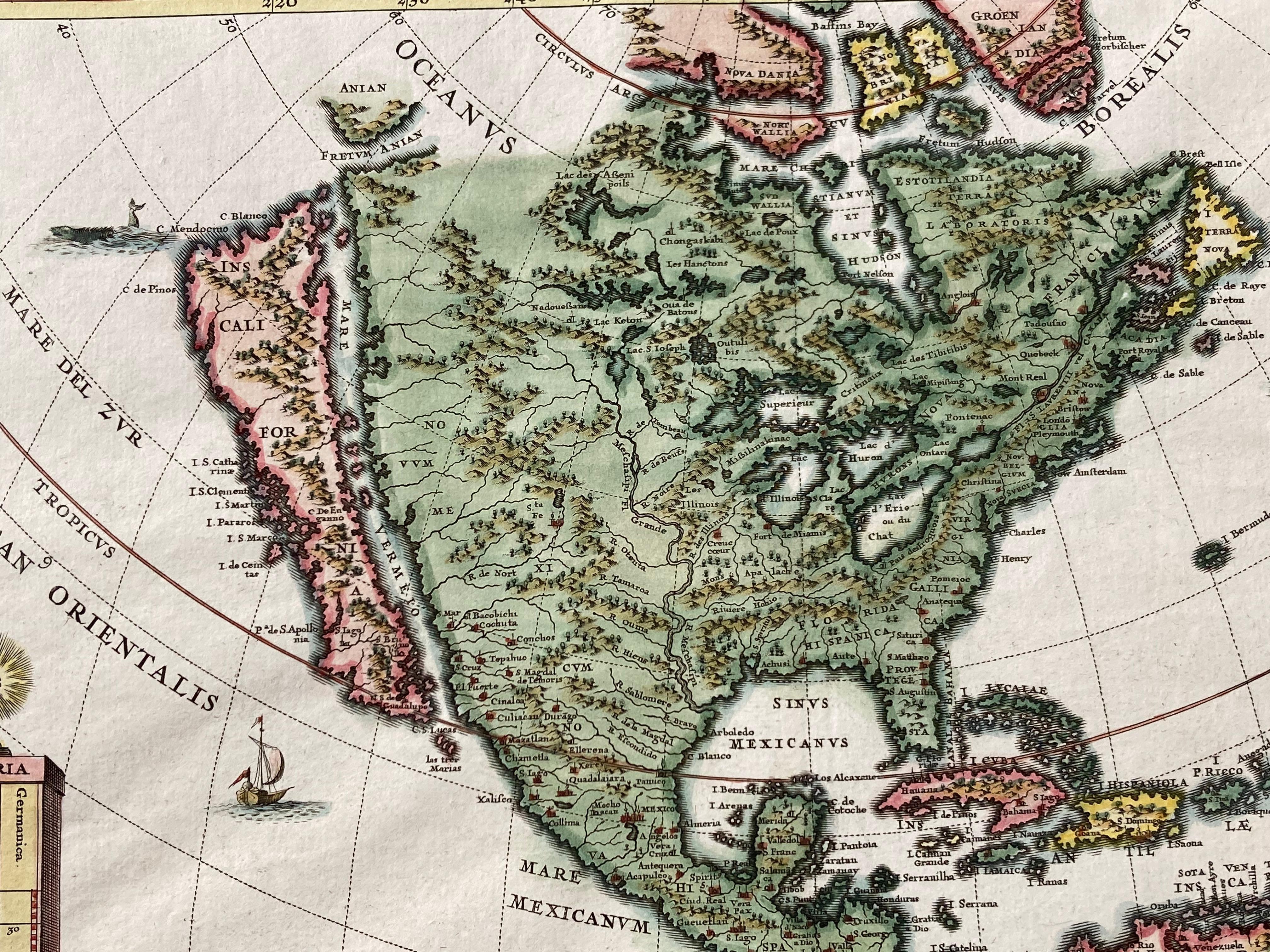old map of california as an island