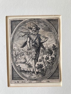 Heinrich Ulrich after Paul Mair, Guard of Emperor Rudolph, Soldier, Landsknecht