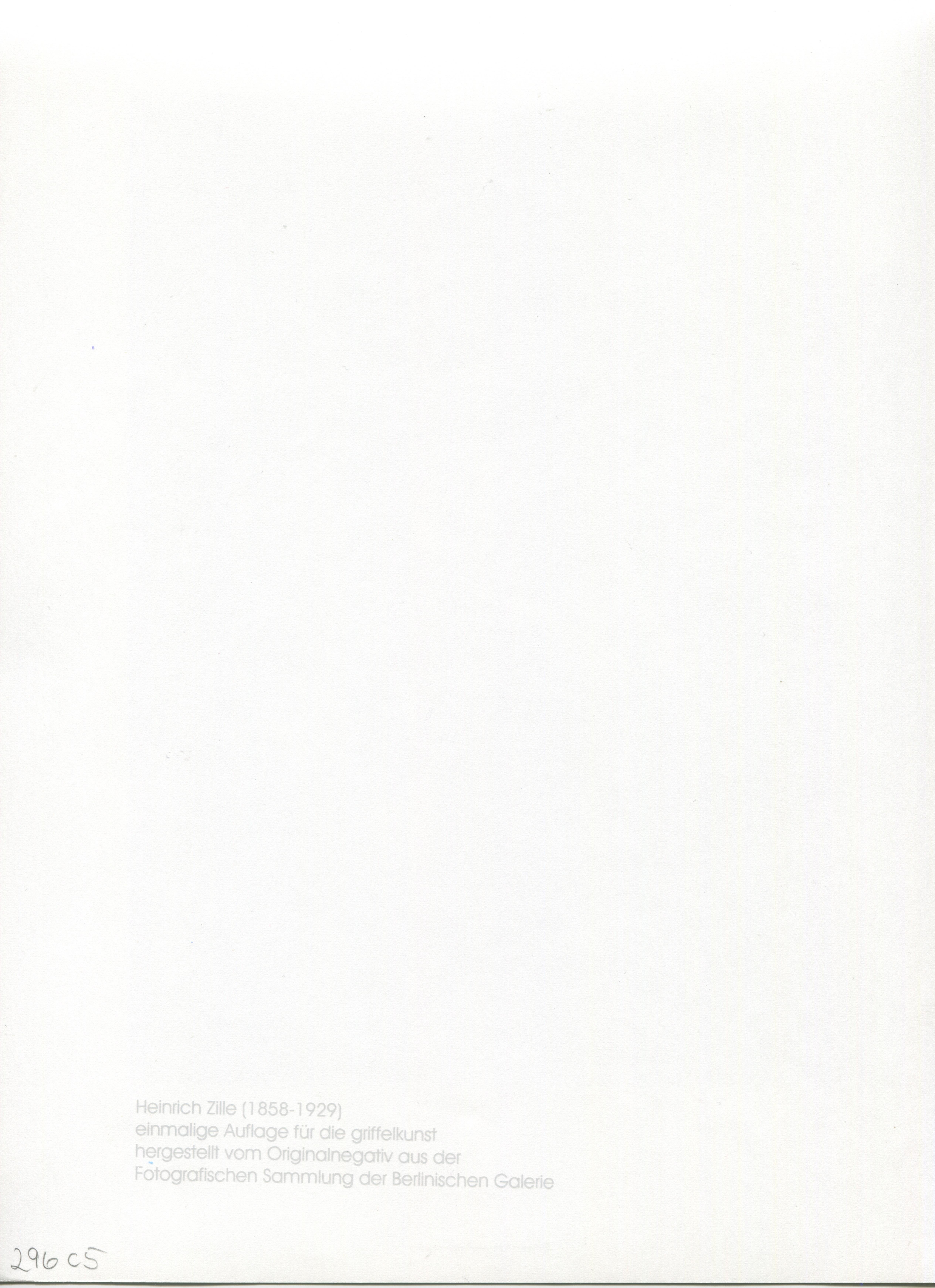 Aktstudien – Edition griffelkunst (Moderne), Photograph, von  Heinrich Zille
