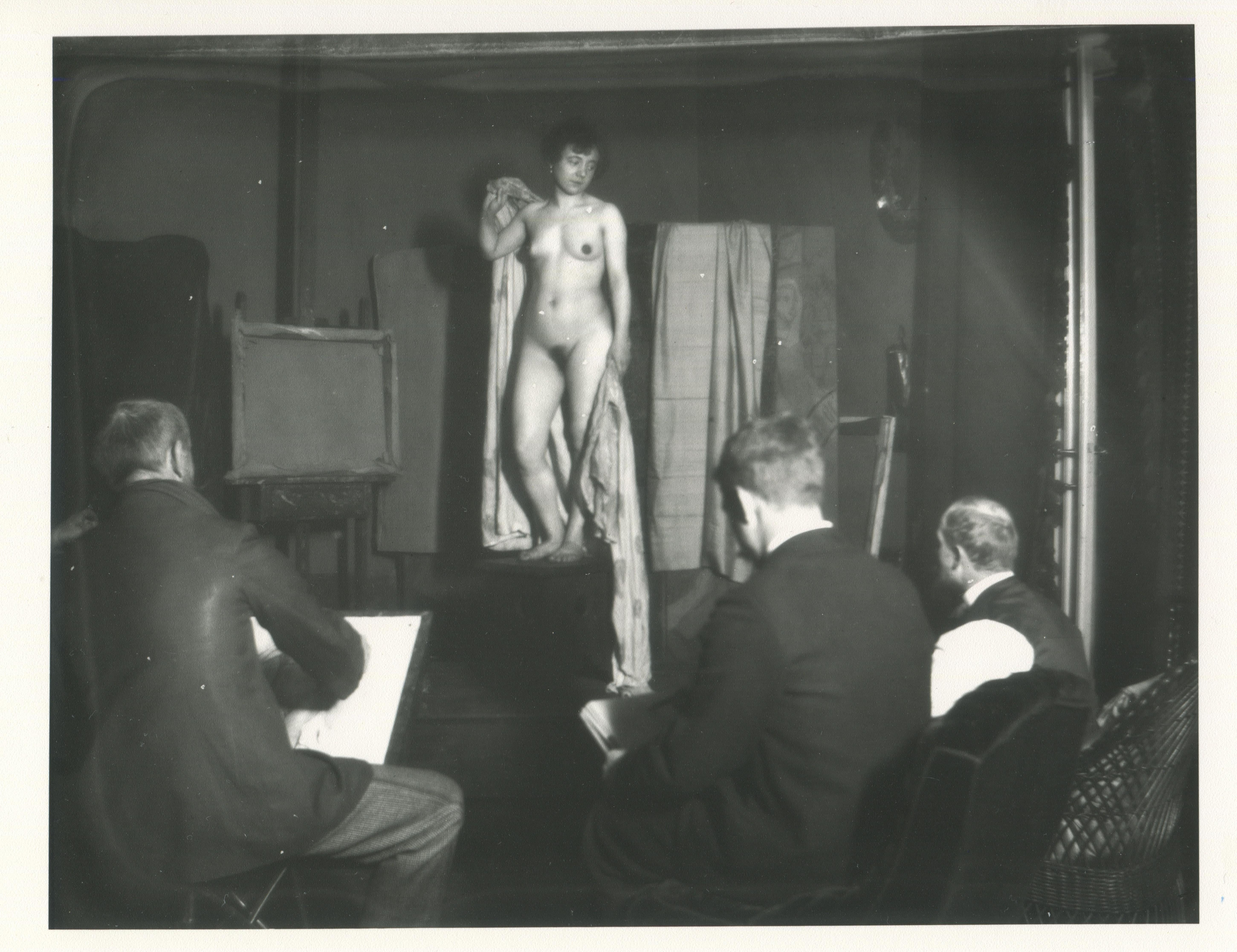  Heinrich Zille Nude Photograph – Aktstudien – Edition griffelkunst