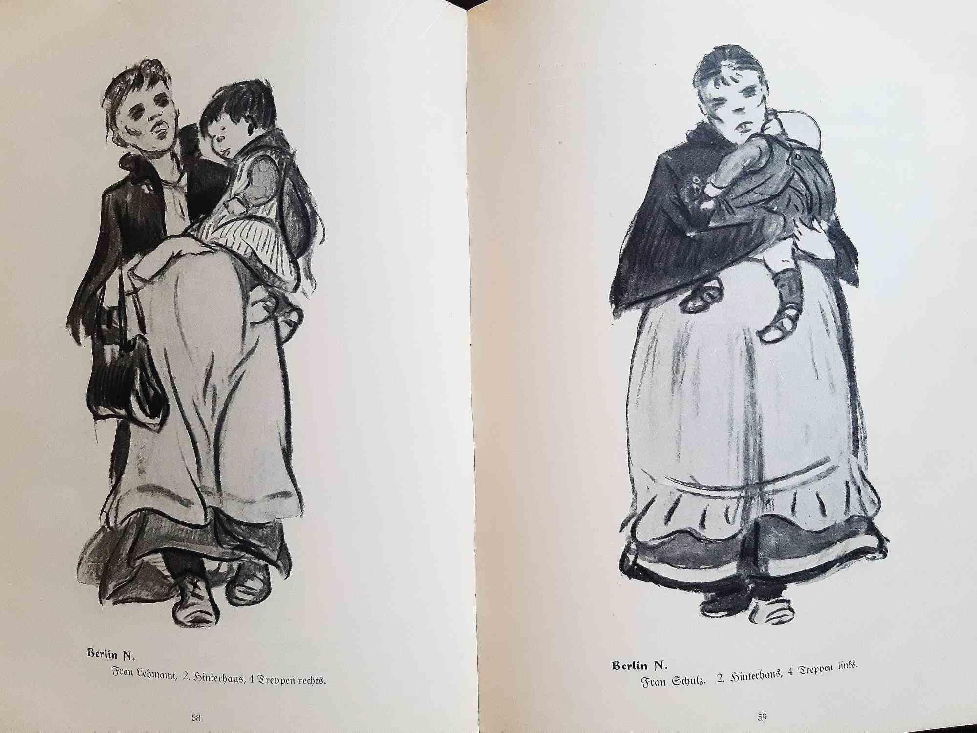 Kinder der Strasse - Illustrated Book by Heinrich Zille - 1908 For Sale 2