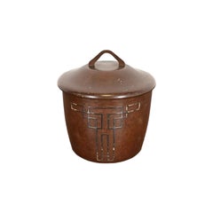 Heintz Arts & Crafts Sterling Silver on Bronze Humidor