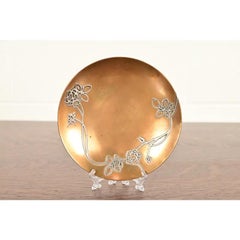 Heintz Arts & Crafts Sterling Silver on Bronze Plate