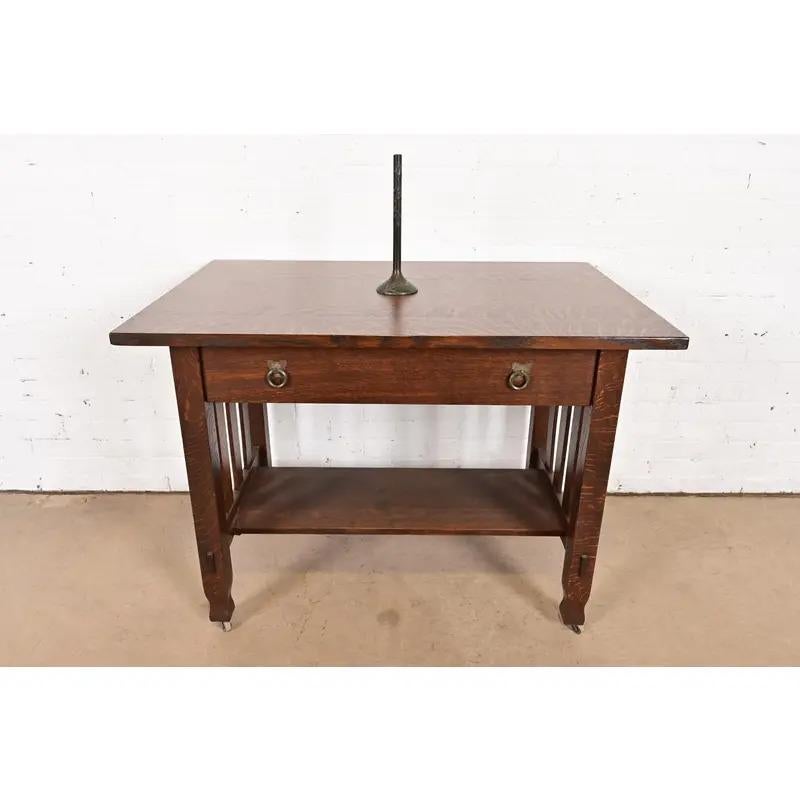 Vaso a bocciolo alto in argento e bronzo di Heintz Arts & Crafts in vendita 6