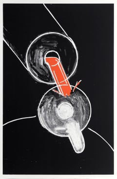 The Letter Q, Pop Art Screenprint by Heinz Edelmann