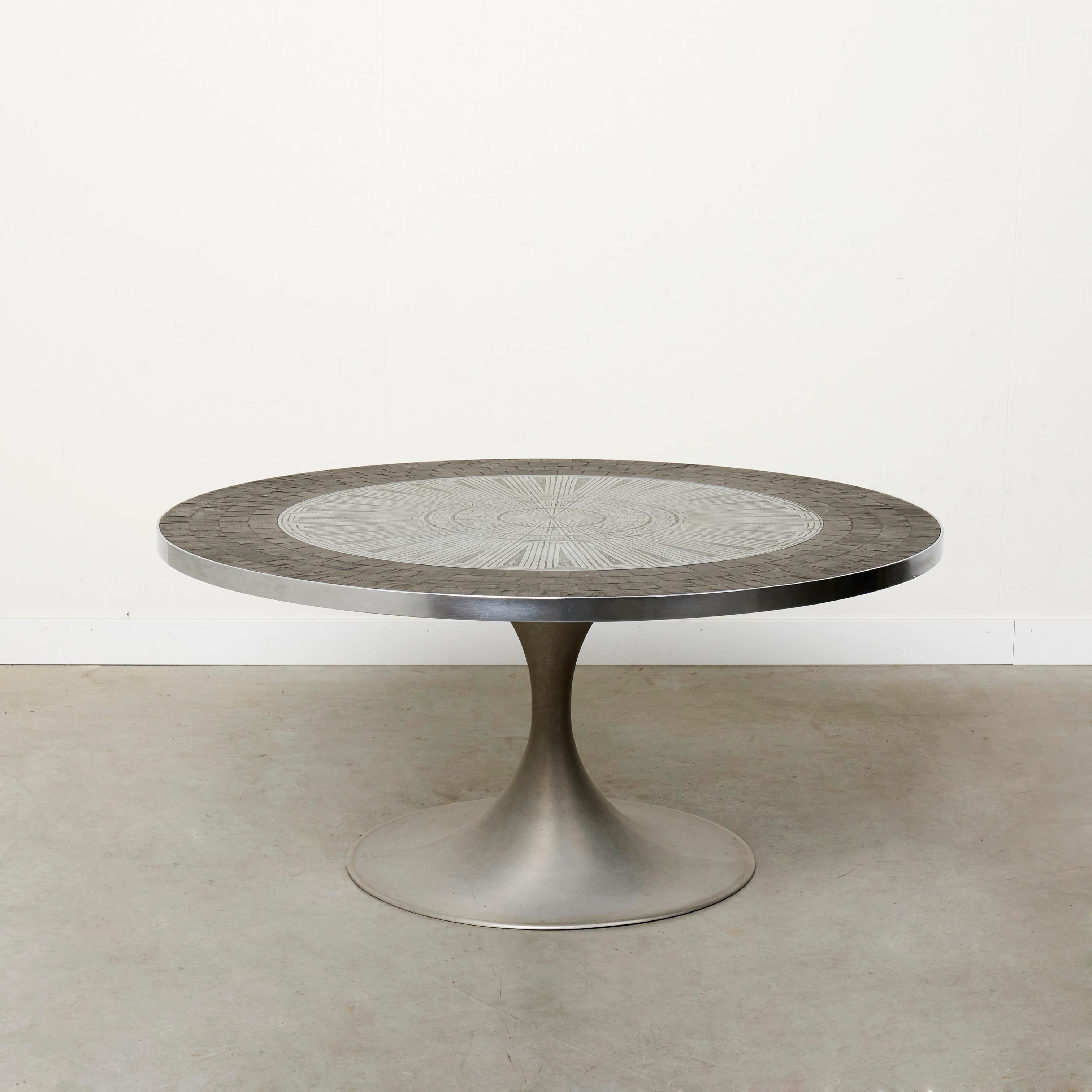 Mid-Century Modern Heinz Lilienthal coffee table, Germany 1970s
