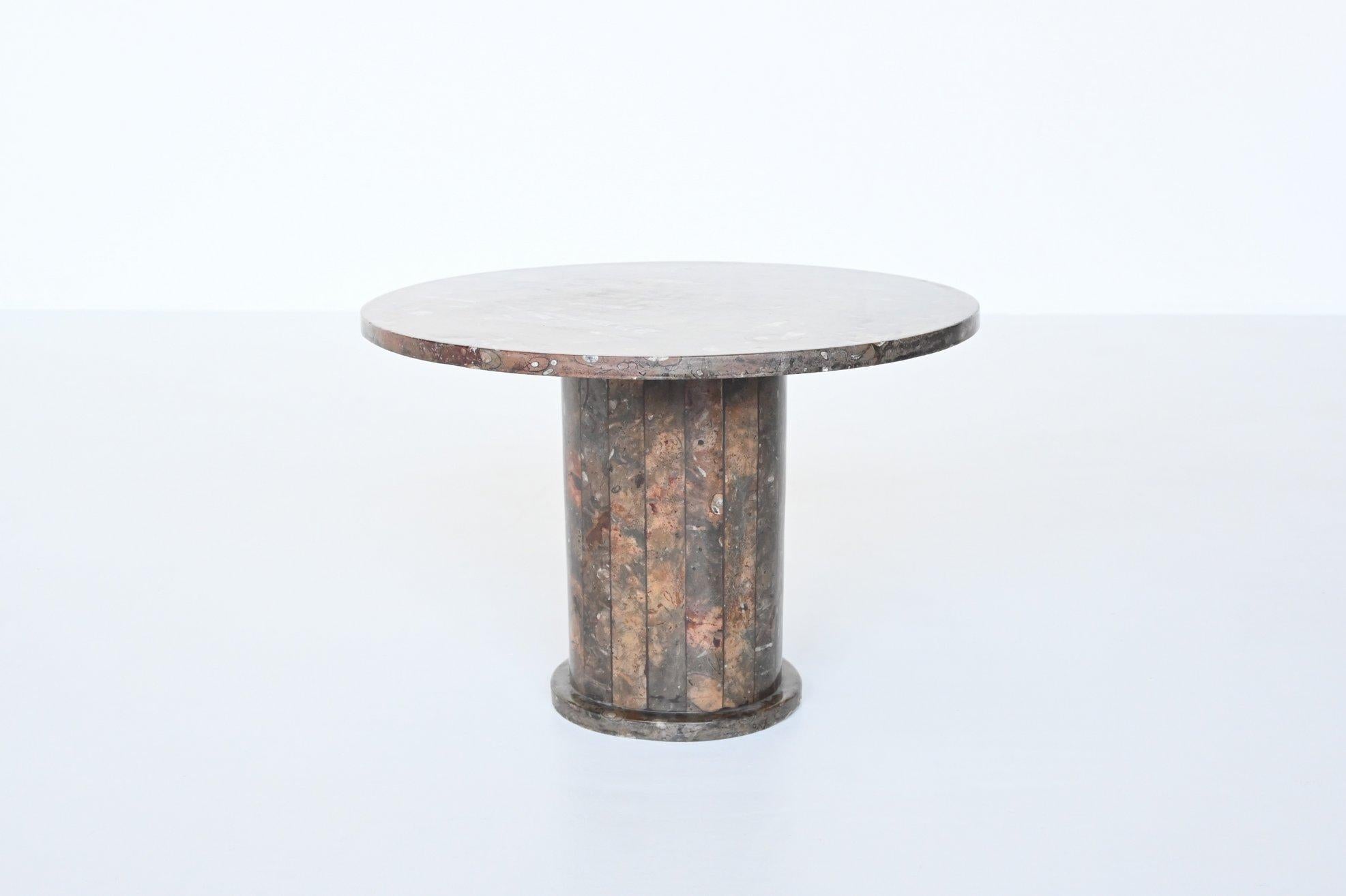 Heinz Lilienthal Style Fossil Coffee Table, Germany, 1970 6