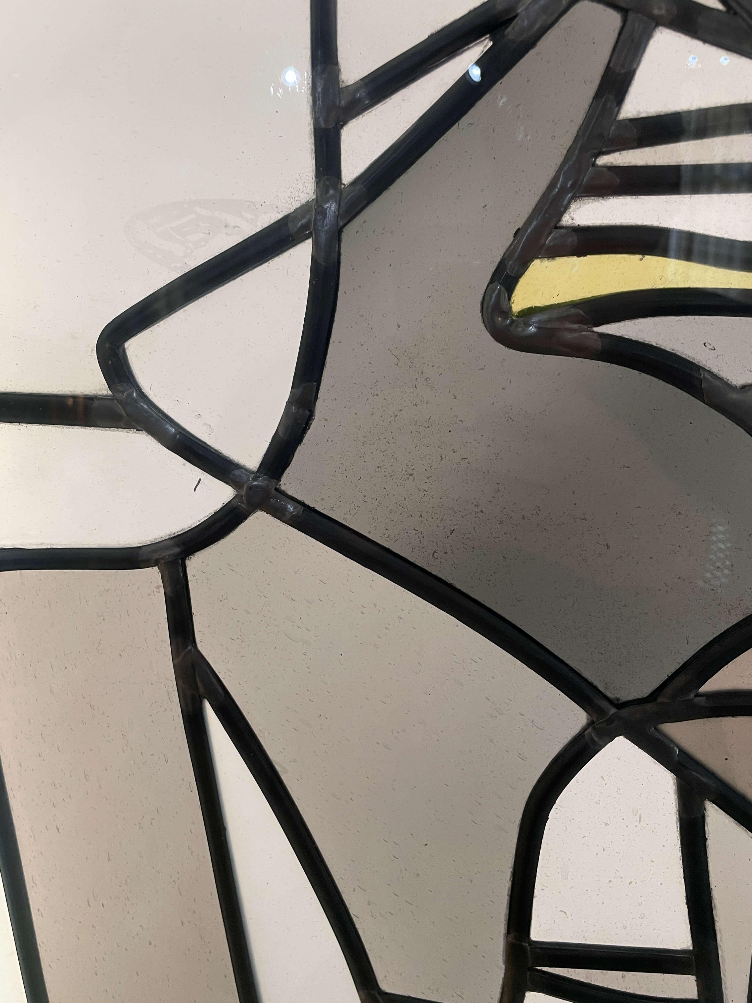 Huile de Heinz Llienthal, œuvre abstraite, pièce unique 1990 Bon état - En vente à L’ISLE-SUR-LA-SORGUE, FR