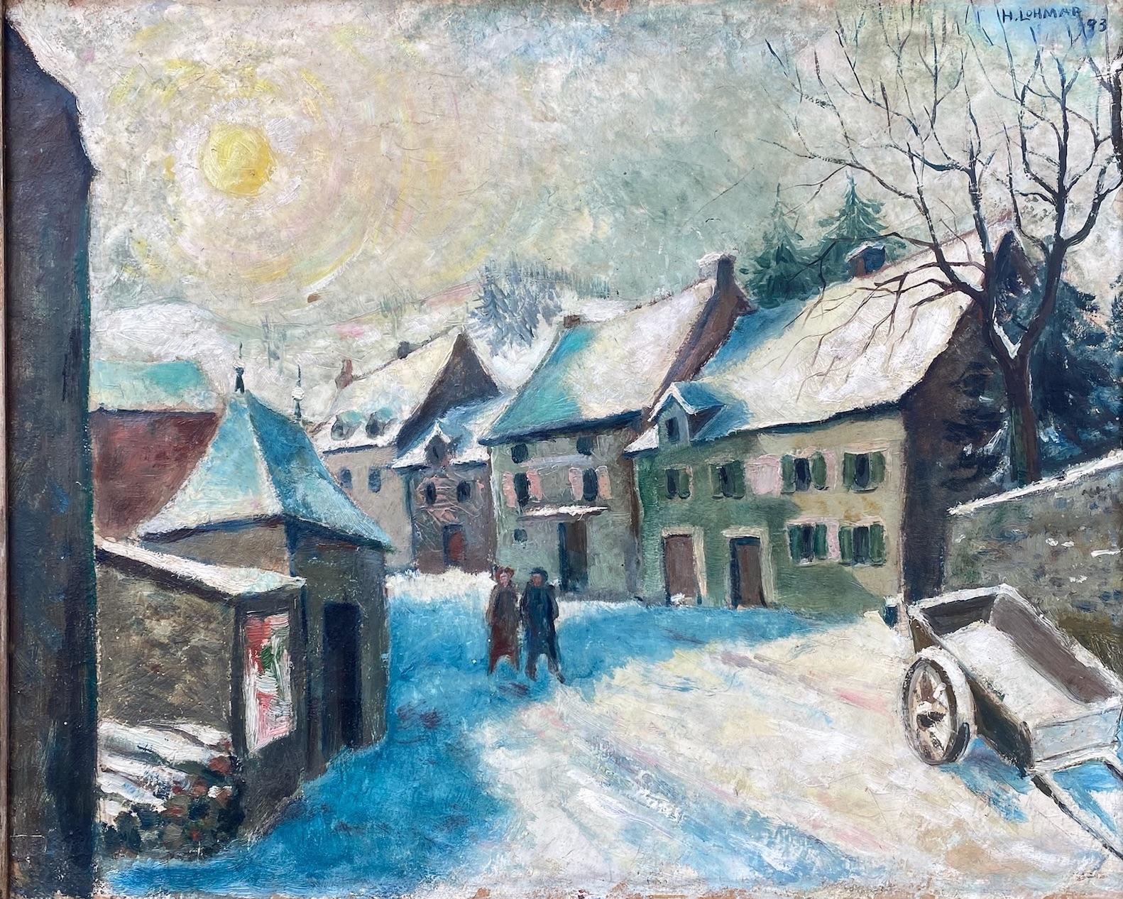 Pas de conte d'hiver ordinaire : La résilience, la guerre 1943, l'huile expressionniste allemande en vente 1