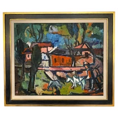 Heinz Tetzner (1920–2007) “In the Village”