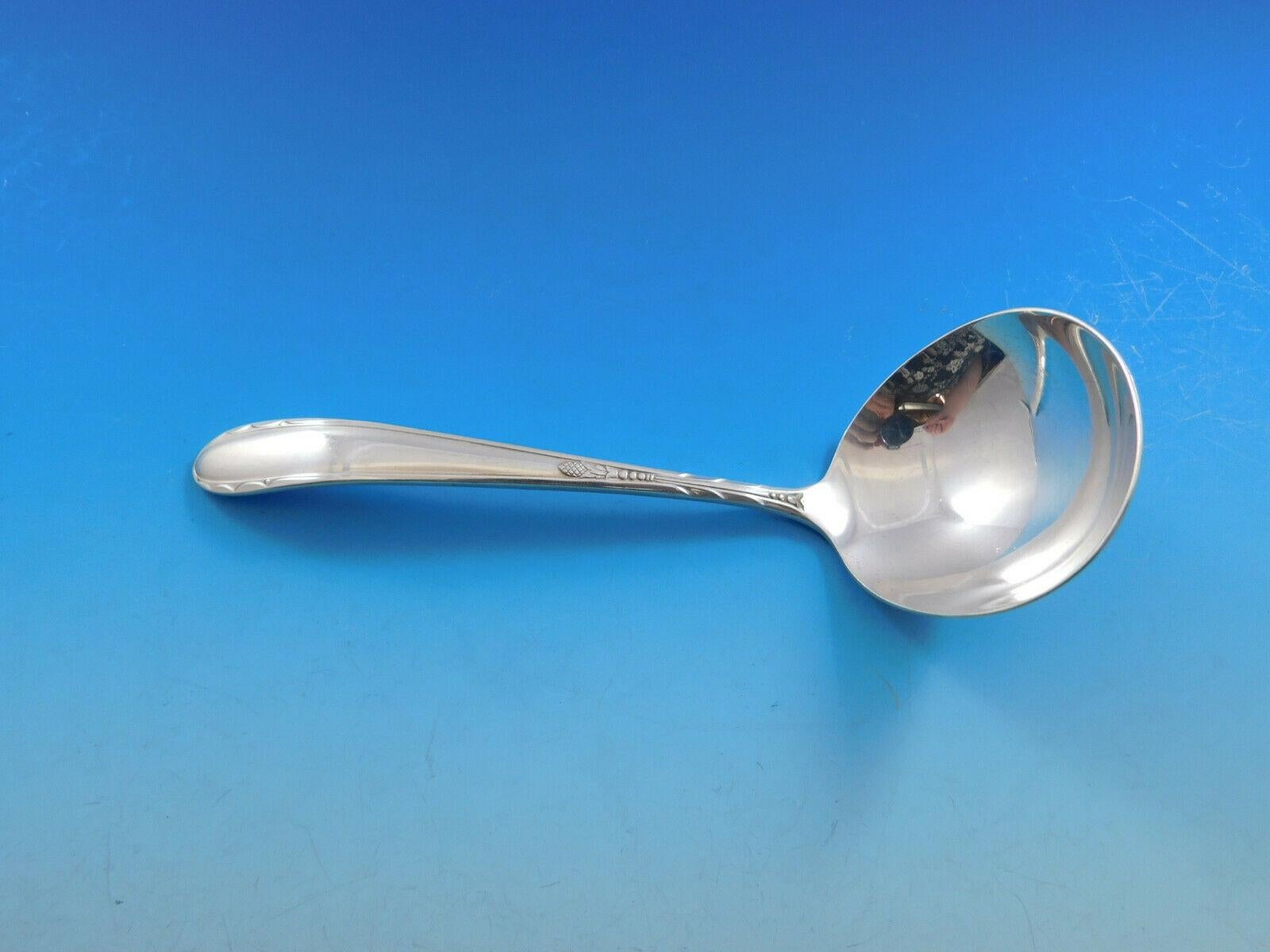 Oneida Heiress Sterling Silver Soup Spoon 6" 