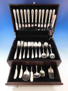 Heiress by Oneida Sterling Silver Flatware Set for 12 Service 78 Pieces