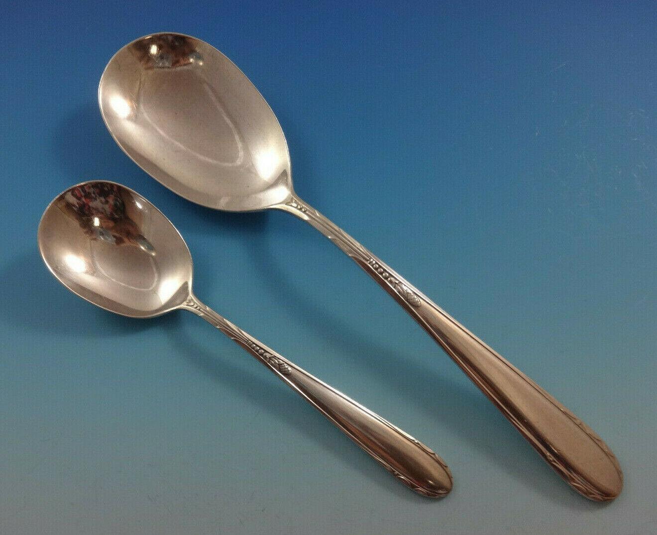 Heiress by Oneida Set di posate in argento sterling per 8 persone Servizio 36 pezzi In condizioni ottime in vendita a Big Bend, WI