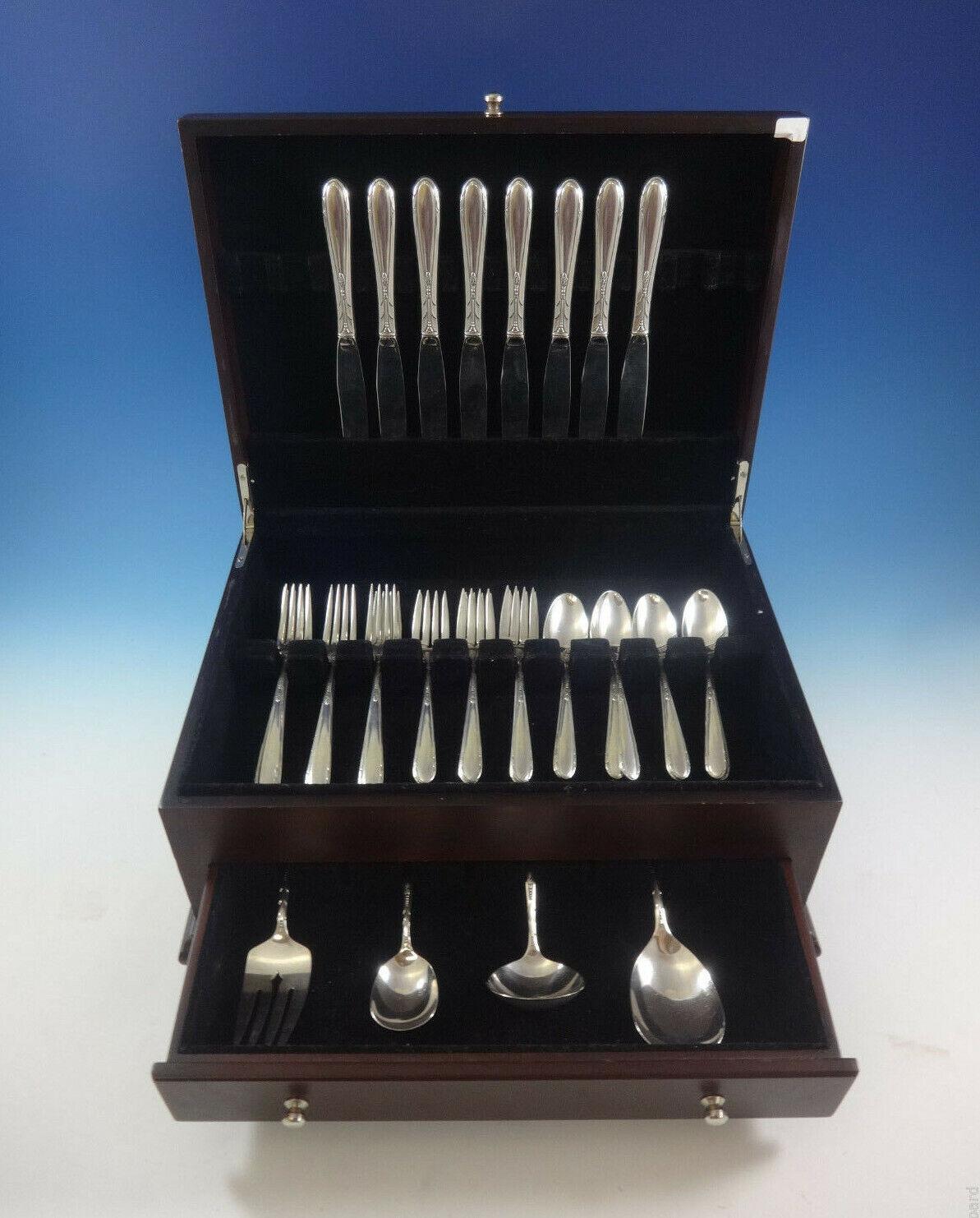 Heiress by Oneida Set di posate in argento sterling per 8 persone Servizio 36 pezzi in vendita 3