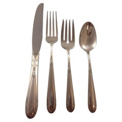 Heiress by Oneida Sterling Silver Flatware Set For 8 Service 36 Pieces