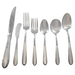 Heiress by Oneida Sterling Silver Flatware Set for 8 Service 60 Pieces