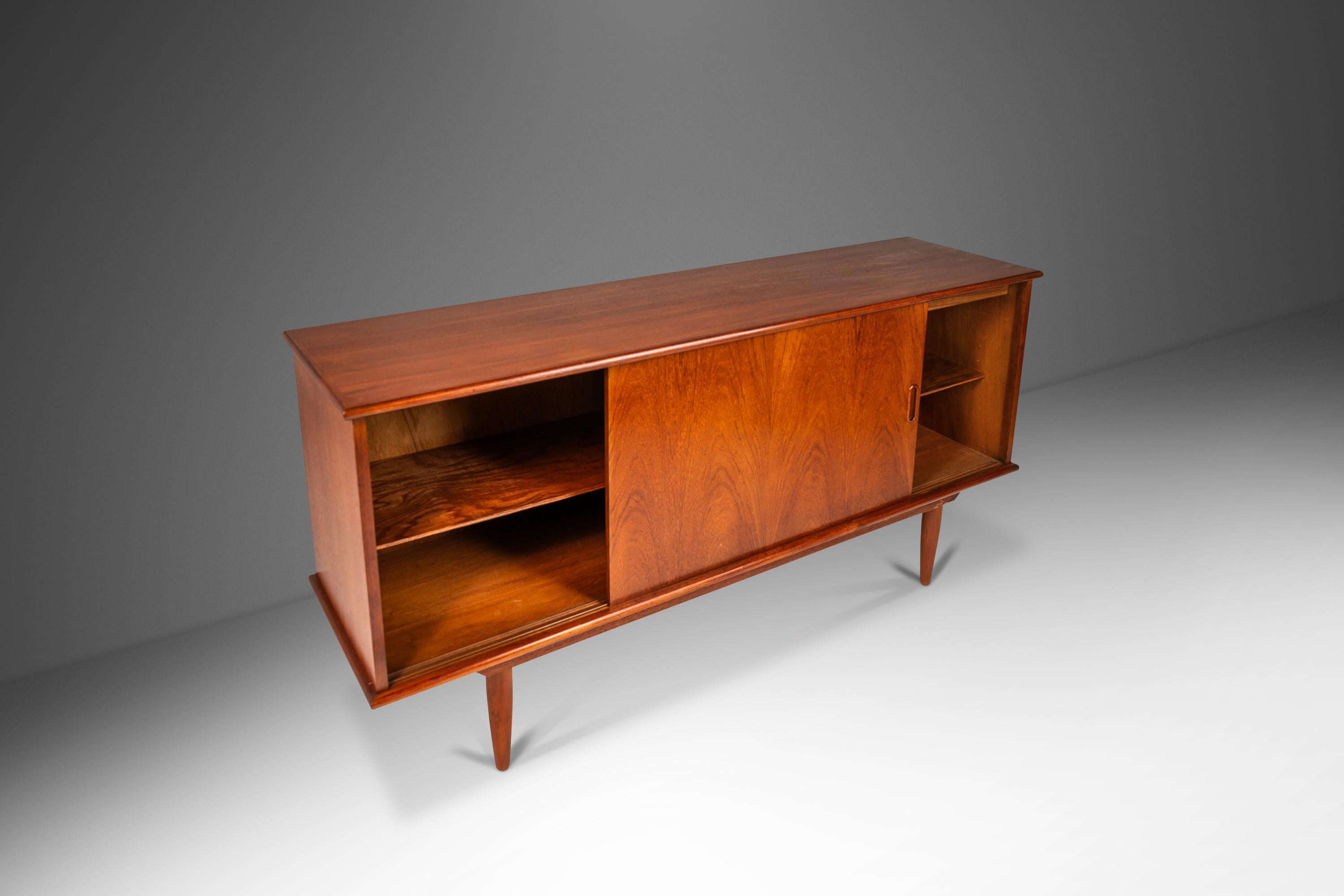 Mid-Century Modern Heirloom Credenza / Cabinet Attributed to Arne Vodder, Denmark, c. 1960's For Sale