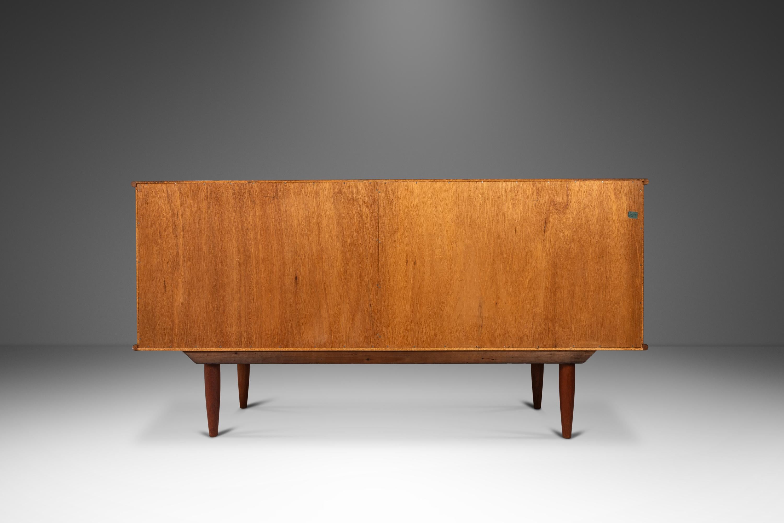 Mid-20th Century Heirloom Credenza / Cabinet Attributed to Arne Vodder, Denmark, c. 1960's For Sale