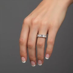 Heirloom Diamond 18K White Gold Eternity Ring