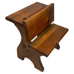 Heirloom Doll Size Colonial Style Solid Wood Schoolhouse Desk