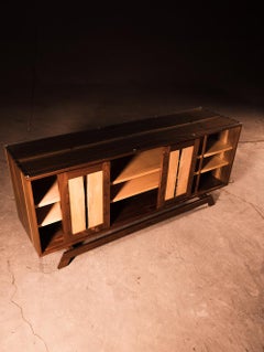 Heirloom Walnut & Maple Entertainment Console
