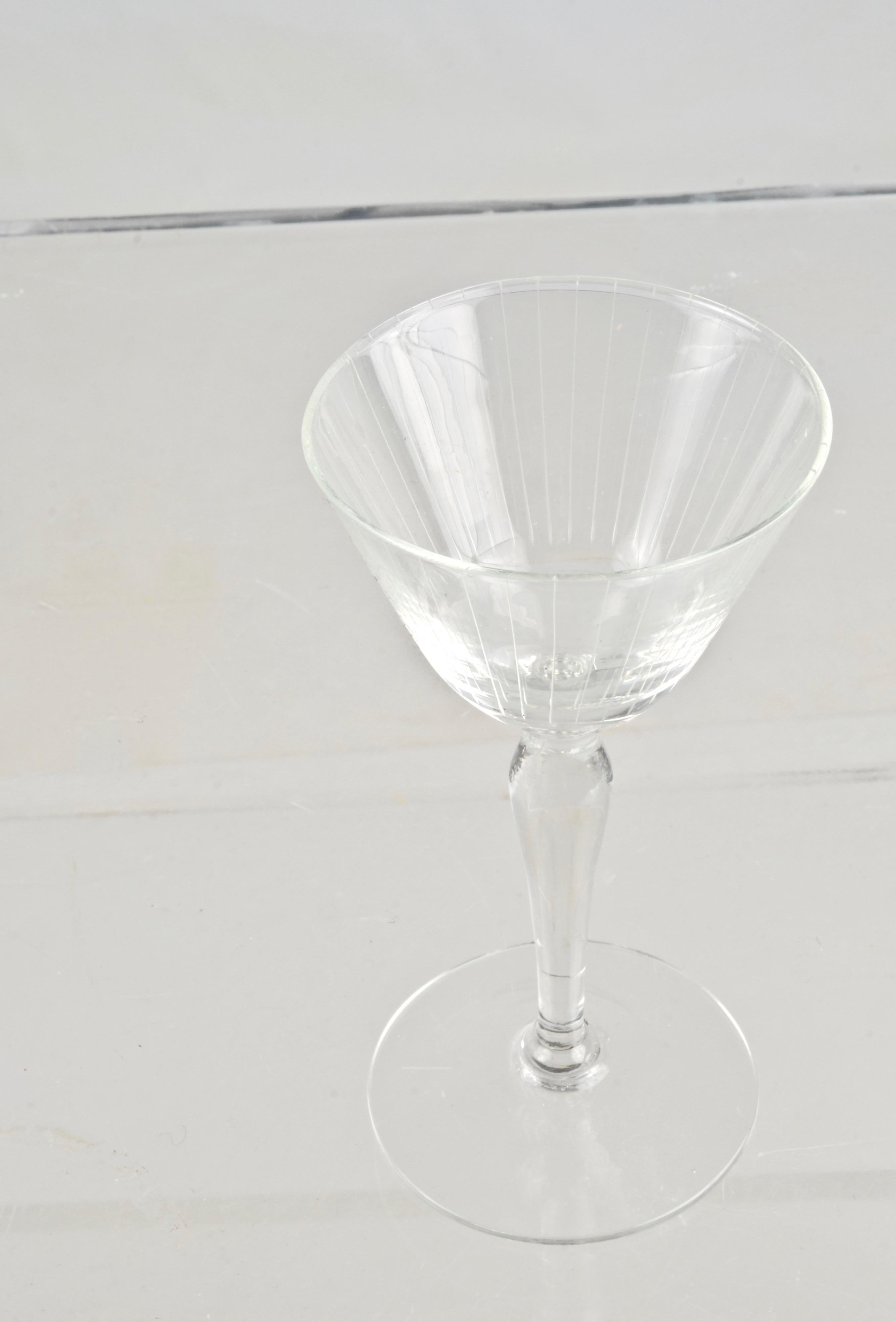 Heisey Glass Cocktail Shaker and Glasses 3