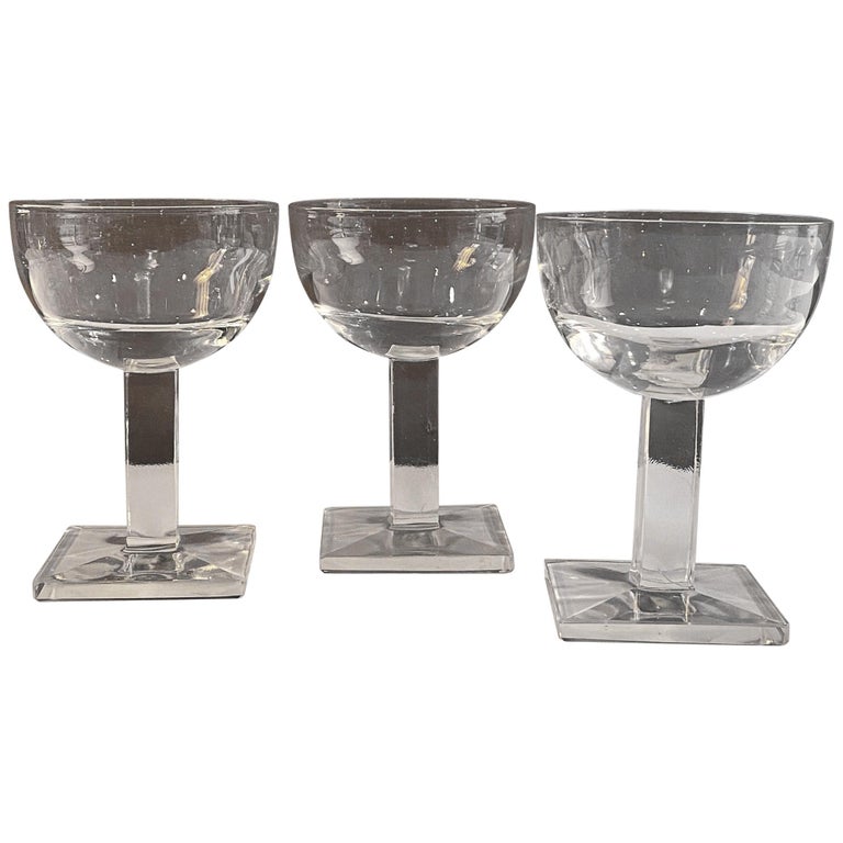 Heisey Style New Era Cordial Stemware at 1stDibs